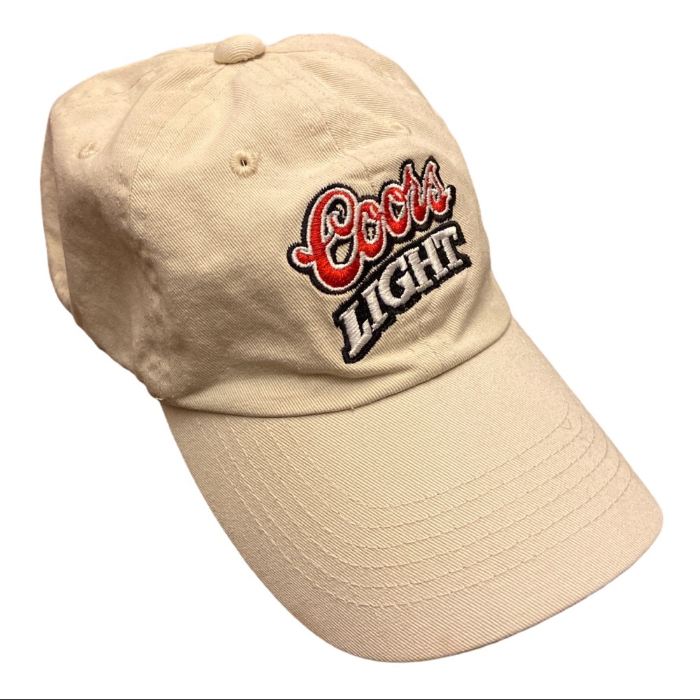 Vintage Coors Light Dad Hat Adjustable Cap